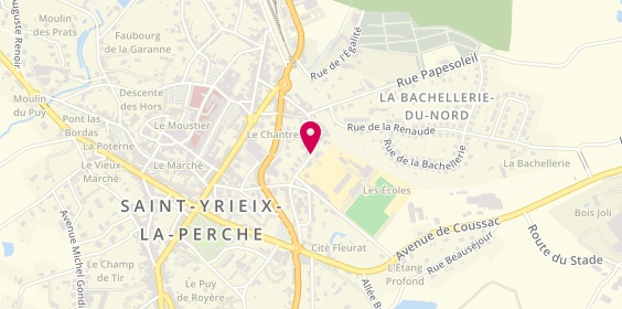 Plan de SARL Dies-Elec Aredien, Rue du 18 Juin 1940, 87500 Saint-Yrieix-la-Perche