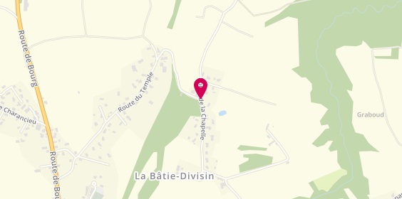 Plan de Am Pare-Brise, La Batie Divisin 620 Route Chapelle, 38490 Les Abrets-en-Dauphiné