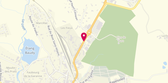 Plan de MD Auto, Avenue General Charles de Gaulle, 87500 Saint-Yrieix-la-Perche