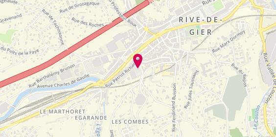 Plan de Pneu Auto Gier, Rue Pétrus Richarme, 42800 Rive-de-Gier