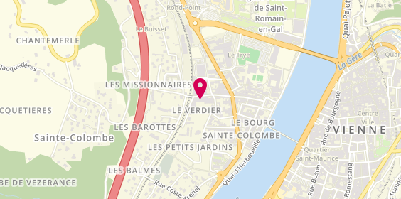 Plan de ABM MOTORS - Véhicules d'Occasion de Qualité, 89 Rue des Missionnaires, 69560 Sainte-Colombe