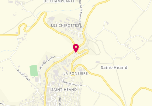 Plan de Christophe Darne Automobile, Zone Artisanale la Ronzière
Rue des Esses, 42570 Saint-Héand