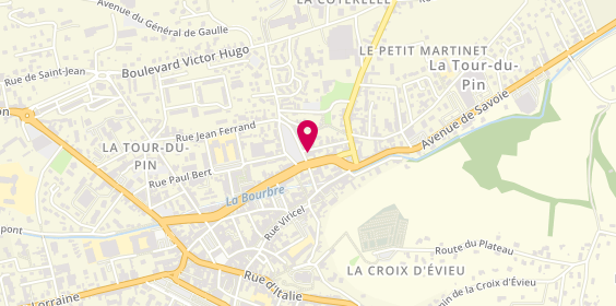 Plan de Lvh, 1 place Carnot, 38110 La Tour-du-Pin