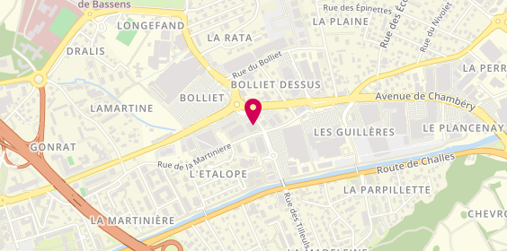 Plan de Norauto, 53 Bis Rue de la Martiniere Bassens, 73000 Chambéry
