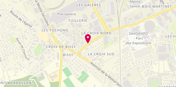 Plan de Garage des Bissières, 152 Avenue Grand Arietaz, 73000 Chambéry