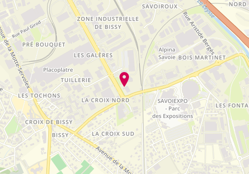 Plan de Point S, 780 Avenue de la Houille Blanche
Zone Industrielle de Bissy, 73000 Chambéry