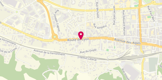 Plan de Garage Baroud, 36 Route de Lyon, 38300 Domarin