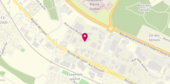 Plan de Ks auto, Zone Industrielle la Maladiere
8 Rue Louis Braille, 38300 Bourgoin-Jallieu