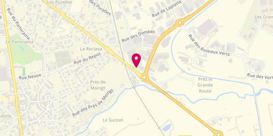 Plan de Norauto, Zone Artisanale Les Granges Moingt
Route de Saint Etienne, 42600 Montbrison