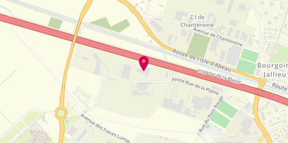 Plan de Groupauto, 36 Pt Rue de la Plaine, 38300 Bourgoin-Jallieu