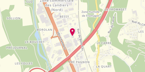 Plan de Point S, Zone Industrielle des Landiers Nord
637 Rue de Belle Eau, 73000 Chambéry