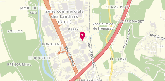 Plan de Autonetmobile, 478 Rue de Belle Eau, 73000 Chambéry