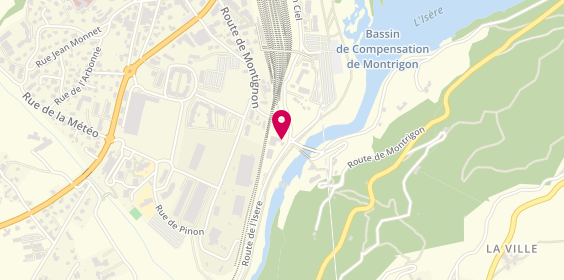 Plan de Garage Chevallier et Fils, 730 Route de Montrigon, 73700 Bourg-Saint-Maurice