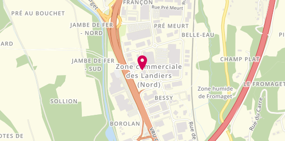 Plan de Mondial Pare-Brise, 381 avenue de Villarcher, 73000 Chambéry