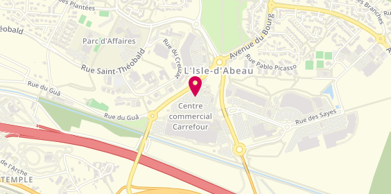 Plan de Speedy, Zone Aménagement , Centre Commercial Carrefour
Boulevard de Saint-Hubert, 38080 L'Isle-d'Abeau