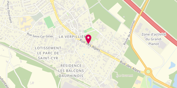 Plan de A.P.O - Luxe Evasion, 113 Rue Alpes, 38290 La Verpillière