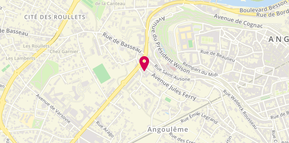 Plan de Proximeca, 191 avenue Jules Ferry, 16000 Angoulême