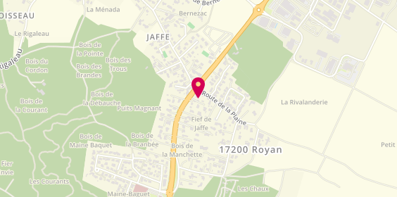 Plan de Garage Royer, Zc de Royan
62 Rue Francois Arago, 17200 Royan