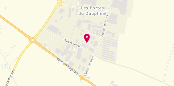 Plan de Autotop, Zone Industrielle de l'Aigue, 69780 Saint-Pierre-de-Chandieu