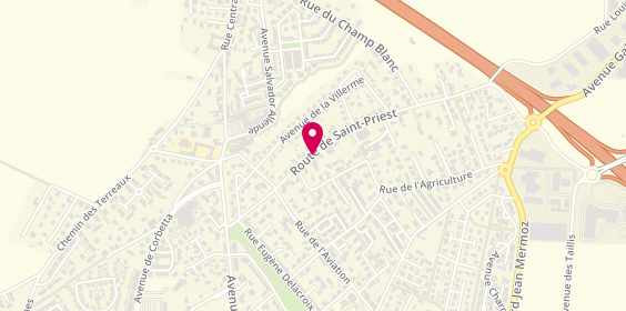Plan de SARDELLITTI Antoine, 32 Route de Saint Priest, 69960 Corbas