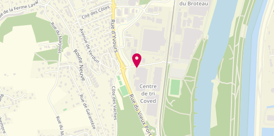 Plan de Reves Auto-Services, 2 Rue du Broteau, 69540 Irigny