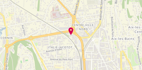 Plan de Autobernard, 17 Boulevard Maréchal de Lattre de Tassigny, 73100 Aix-les-Bains