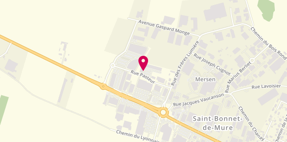 Plan de Point S, 8 Rue Pasteur, 69720 Saint-Bonnet-de-Mure