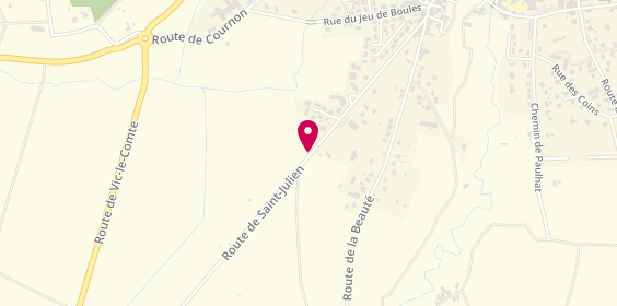 Plan de Peugeot, 27 Route de Saint Julien, 63160 Billom