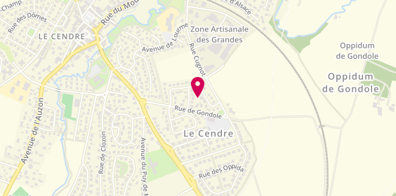 Plan de Roady, Rue du Marche, 63670 Le Cendre