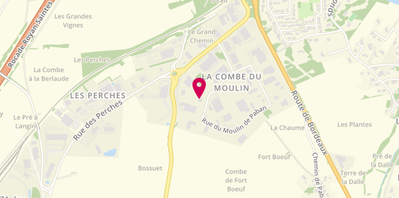 Plan de AD Garage Expert SMAHI, Zone Industrielle des Charriers
14 18 Rue du Moulin de Paban, 17100 Saintes