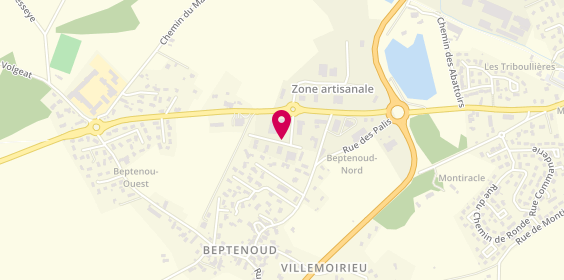 Plan de Garage Lrt, Zone Artisanale Beptenoud
Rue du Palis, 38460 Villemoirieu