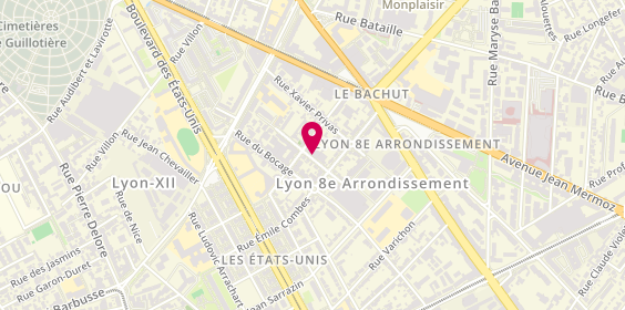 Plan de Carrosserie de l'Europe, 27 Rue Antoine Péricaud, 69008 Lyon