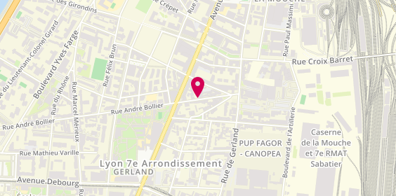 Plan de Lukasautos, 111 Rue André Bollier, 69007 Lyon