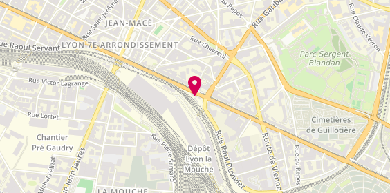 Plan de Speedy, 108 avenue Berthelot, 69007 Lyon