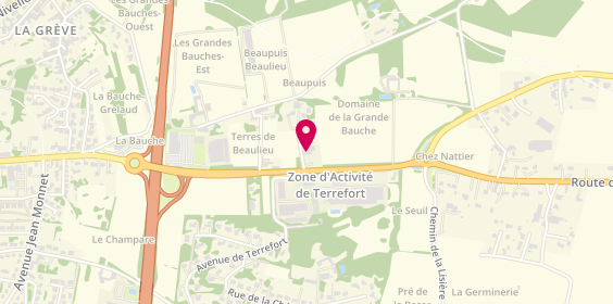 Plan de Charente Evasion Saintes, Route de Cognac, 17100 Saintes