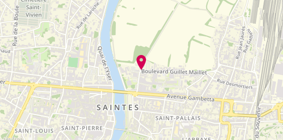 Plan de Eurotyre, Boulevard Guillet Maillet 1, 17100 Saintes