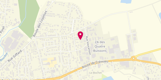 Plan de Garage Premier, 17 Rue Vaucanson, 38230 Tignieu-Jameyzieu