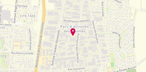 Plan de Motrio, 60 Rue Paul et Marc Barbezat, 69150 Décines-Charpieu