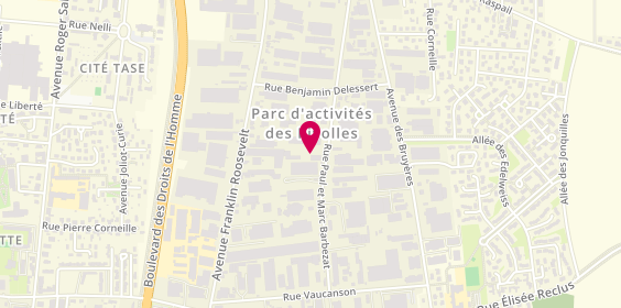 Plan de Garage du Grand Sud Est, 60 Rue Paul et Marc Barbezat, 69150 Décines-Charpieu