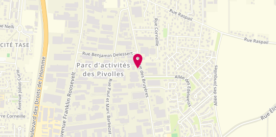 Plan de Rapid Auto 69, 54 avenue des Bruyères, 69150 Décines-Charpieu