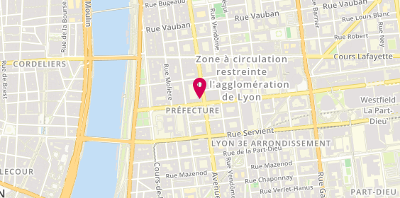 Plan de Ème Avenue, 76 avenue Maréchal de Saxe, 69003 Lyon