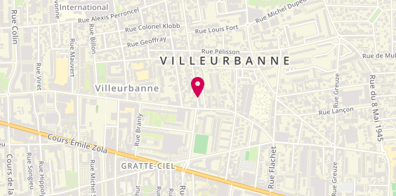 Plan de Entreprise Am, 83 Rue des Bienvenus, 69100 Villeurbanne