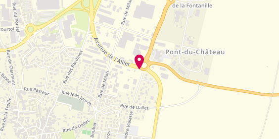 Plan de Square Auto, 1 avenue de l'Allier, 63370 Lempdes