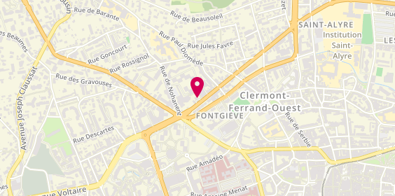 Plan de Total Access, 140 Boulevard Lavoisier, 63000 Clermont-Ferrand