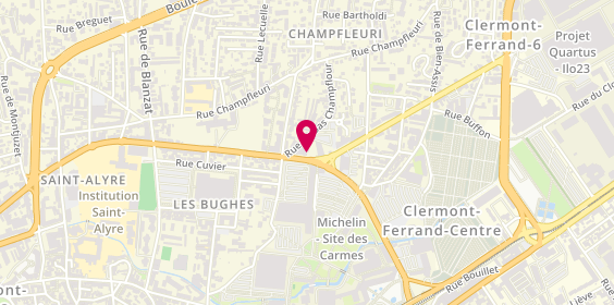 Plan de Speedy, 47 Bis Boulevard Jean Baptiste Dumas, 63000 Clermont-Ferrand