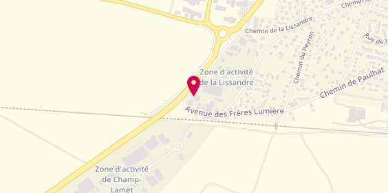 Plan de Garage Pastre, 18 avenue des Frères Lumière, 63430 Pont-du-Château