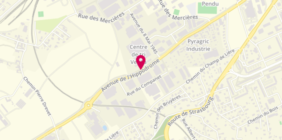Plan de Stellantis & You Lyon Rillieux, Zone Industrielle
971 avenue de l'Hippodrome, 69140 Rillieux-la-Pape