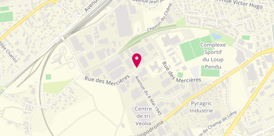 Plan de Garage Leo, 672 Rue Mercières, 69140 Rillieux-la-Pape