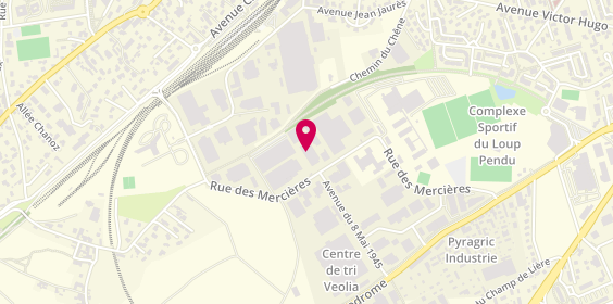 Plan de Sivam Rillieux By Autosphere, 672 Rue des Mercières, 69140 Rillieux-la-Pape