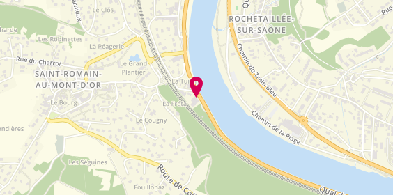 Plan de Bron Auto, 20 Quai de Charezieux, 69270 Saint-Romain-au-Mont-d'Or